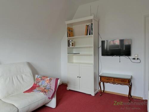 Wand TV im Wohnzimmer - 2 Zimmer Etagenwohnung zur Miete in Dresden