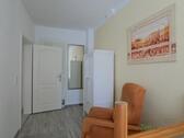 Blick ins noch halbfertige Schlafzimmer - 