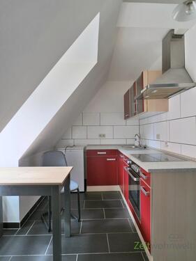 Blick in die Küche - 