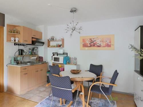 Esstisch im Küchenbereich - Etagenwohnung mit 32,00 m&sup2; in Zedlitz zur Miete