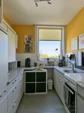 Blick in die Küche - 