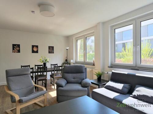 großes Wohnzimmer - 3 Zimmer Etagenwohnung in Kassel