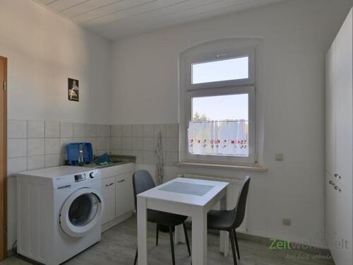 Blick in die Küche - 