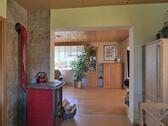 Küchenblick ins Wohnzimmer - 
