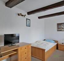 (EF0869_M) Dresden: Mickten, kleines möbliertes Apartment für Wochenendheimfahrer, einfacher Standard, Service