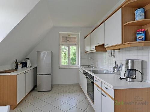 Blick in die Küche - 