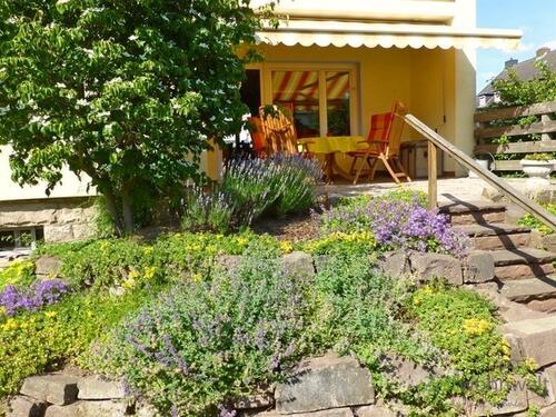 Gartenblick zur Terrasse - 