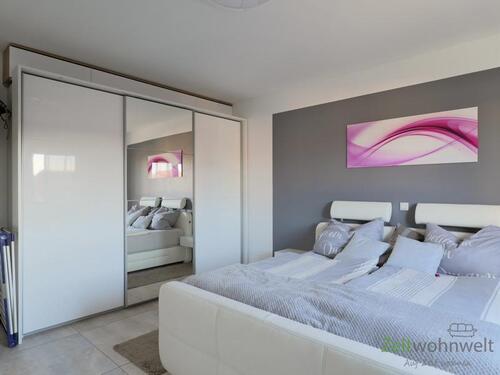 verspiegelter Kleiderschrank - 