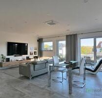 (EF1212_M) Erfurt: Klettbach, ruhige möblierte Luxuswohnung mit Balkon, Fußbodenheizung, Kamin und Klimaanlage