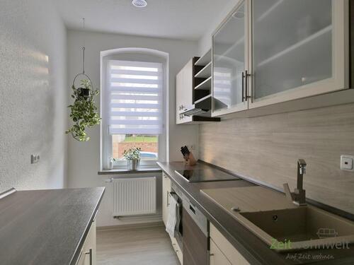 Küche - Etagenwohnung mit 49,00 m&sup2; in Apolda zur Miete