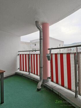 Balkonausblick im Dezember - 