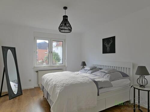 Blick ins Schlafzimmer - 
