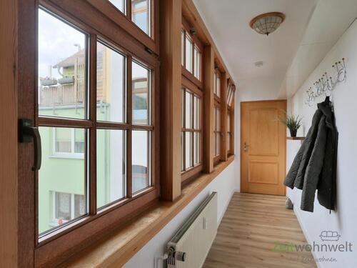 Wohnungsflur als Laubengang - 