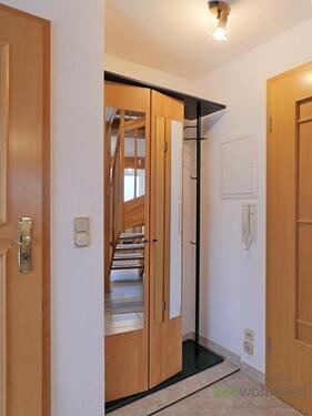 Garderobe am Eingang - 