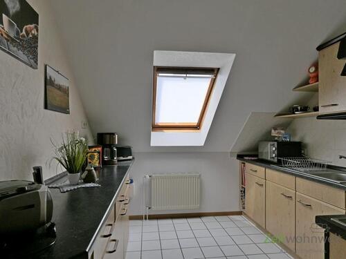 Blick in die Küche - 