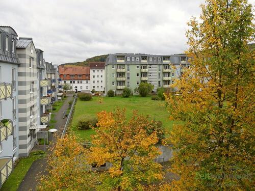 Ausblick im November - (12536_10) MGN: ruhig gelegene kleine 2-Zimmer-Dachgeschosswohnung in der Heimstraße, EBK möglich