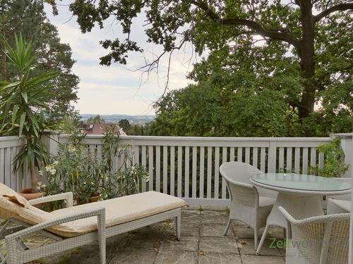 eigener Balkon mit Ausblick - (EF0569_M) Dresden: LoschwitzWachwitz, möblierte mit schönem Balkon und Blick auf Dresden, Grundreinigung inkl.