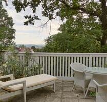 (EF0569_M) Dresden: LoschwitzWachwitz, möblierte mit schönem Balkon und Blick auf Dresden, Grundreinigung inkl.