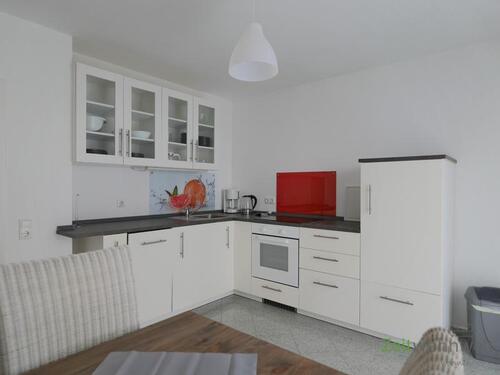 Blick in die Küche - 