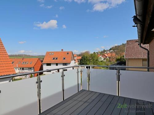 Blick vom Balkon - 