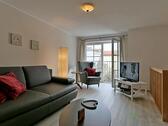 Sessel und TV oben - 