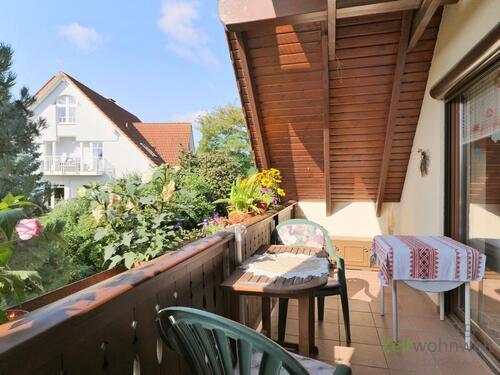 Balkon zum Garten - Etagenwohnung mit 81,00 m&sup2; in Amt Wachsenburg zur Miete