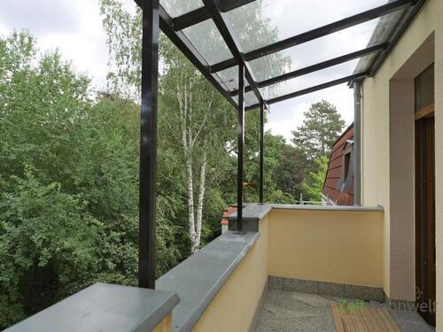 Blick vom Balkon - 