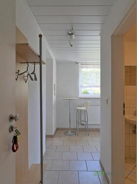 Blick vom Hausflur - 