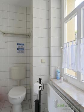 Blick zum WC - 