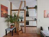 Blick zur Küche - 2 Zimmer Etagenwohnung in Erfurt