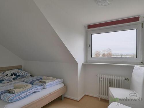 Blick ins Schlafzimmer - Etagenwohnung mit 57,00 m&sup2; in Kassel zur Miete