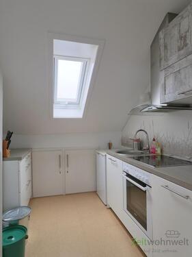 Blick in die Küche - 