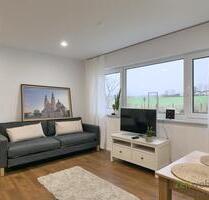 (EF1374_M) Fulda: Hofbieber, Erstbezug in neu möblierte Wohnung mit separatem Hauseingang, ruhige Ortsrandlage