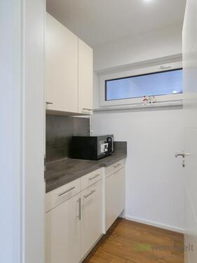 Blick in die kleine Küche - 