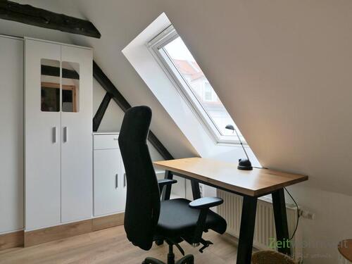 Blick ins kleine Schlafzimmer oben - 
