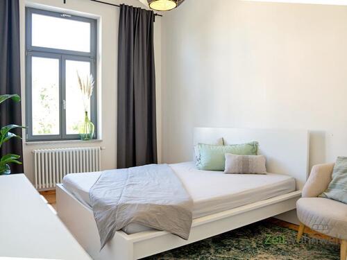 Blick in das kleine Schlafzimmer - 