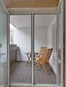 geschützter Balkon - 