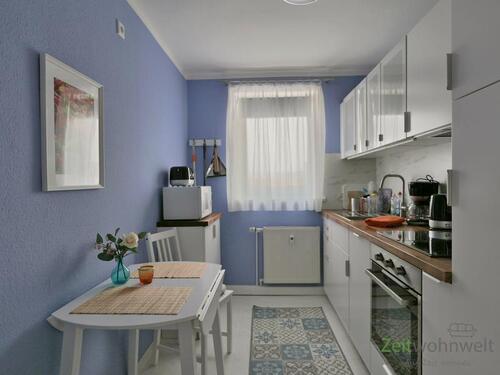 Blick in die Küche - 