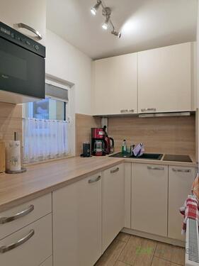 Blick in die Küche - 