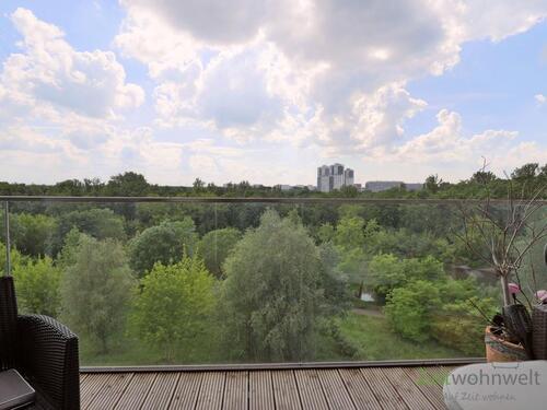 Blick vom Balkon - 