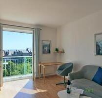 (EF1069_M) Erfurt: Andreasvorstadt, neu möbliertes Apartment mit Balkon in traumhaft ruhiger Citylage, Aufzug