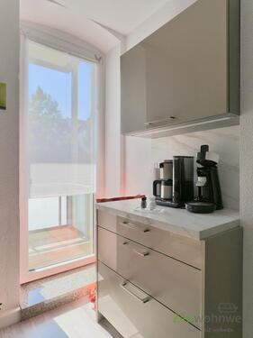 Balkon an der Küche - 