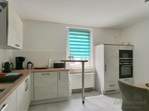 Blick in die Küche - 