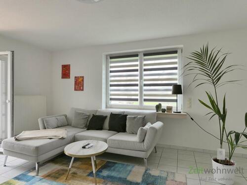 Blick ins Wohnzimmer - 3 Zimmer Etagenwohnung in Fuldabrück