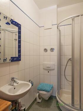 kleines Bad mit Dusche - 