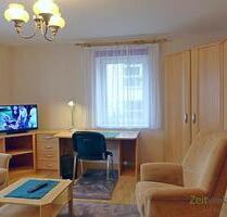 (EF0485_M) Dresden: Briesnitz, vollmöbliertes 1-Zimmer-Apartment mit separater Küche, WLAN inklusive, Hochparterre