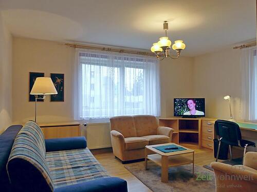 großes Wohnzimmer - 1 Zimmer Etagenwohnung zur Miete in Dresden