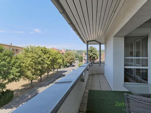 Laubengang am Balkon - 