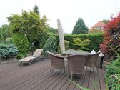 eigene Terrasse im Garten - 