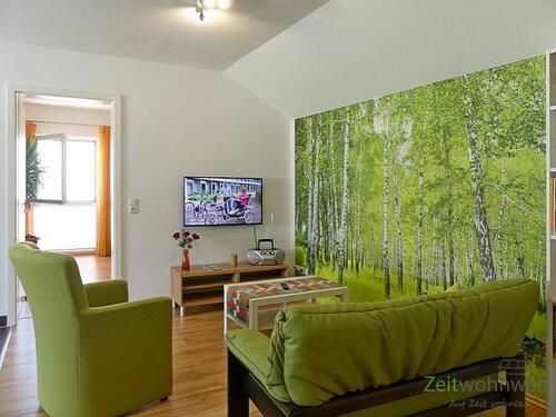 Wohnbereich im Birkenwald - 2 Zimmer Etagenwohnung zur Miete in Moritzburg